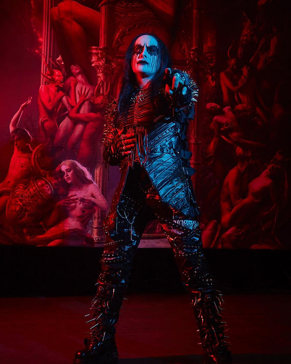 Extreme Metal Icons 𝗖𝗥𝗔𝗗𝗟𝗘 𝗢𝗙 𝗙𝗜𝗟𝗧𝗛 Sign Worldwide