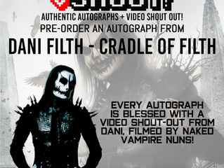 Dani Filth is now on VSShout!