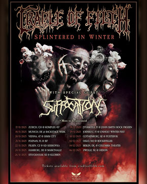 Splintered In Winter tour tickets on sale NOW!