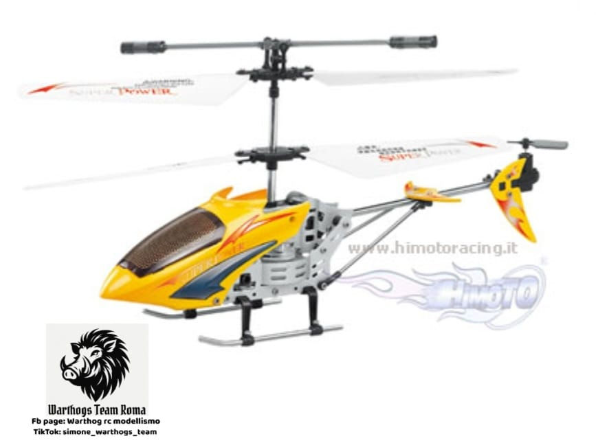 Miniatura: Mini Elicottero Red Wolf 3.5 ch RTF (ver.2)