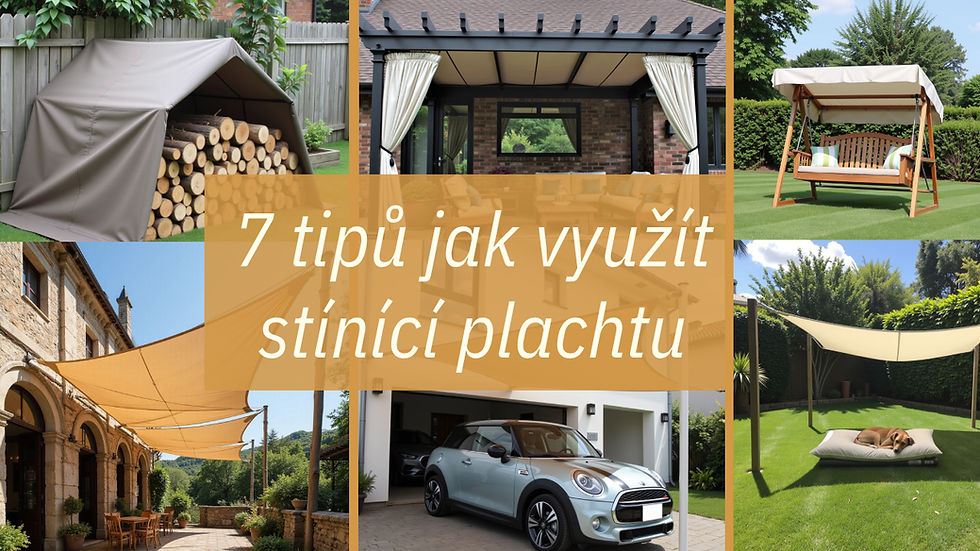 Plachta, která umí víc: Ochrana, soukromí i praktičnost v jednom řešení | Stínící plachty vyrobené na míru