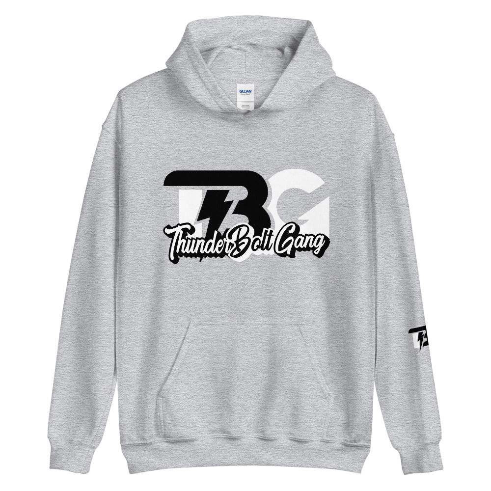 ThunderBolt Gang Highlife Logo Hoodie (BW)