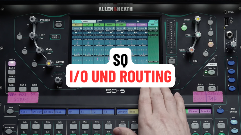 SQ I/O Routing