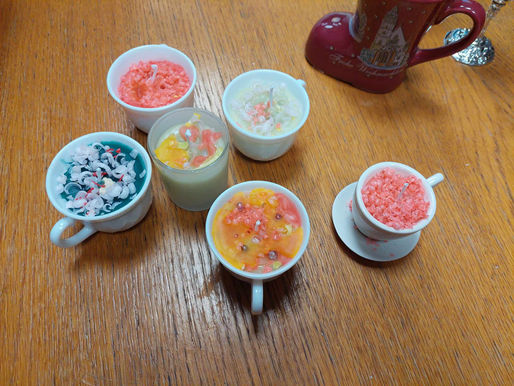 Žvakių liejimas su programos "Aš taip pat esu ECO "dalyviais