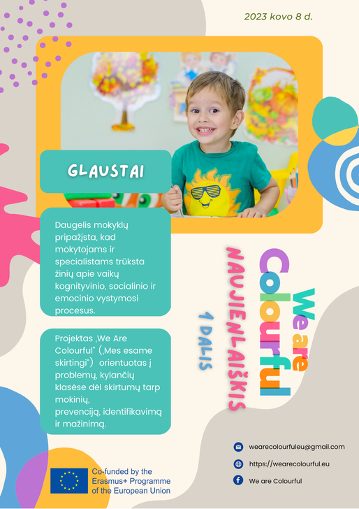 We are colourful naujienlaiškis
