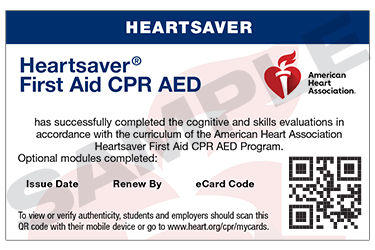 HeartSaver eCard
