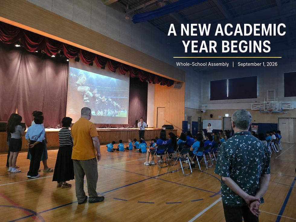 A New Academic Year Begins