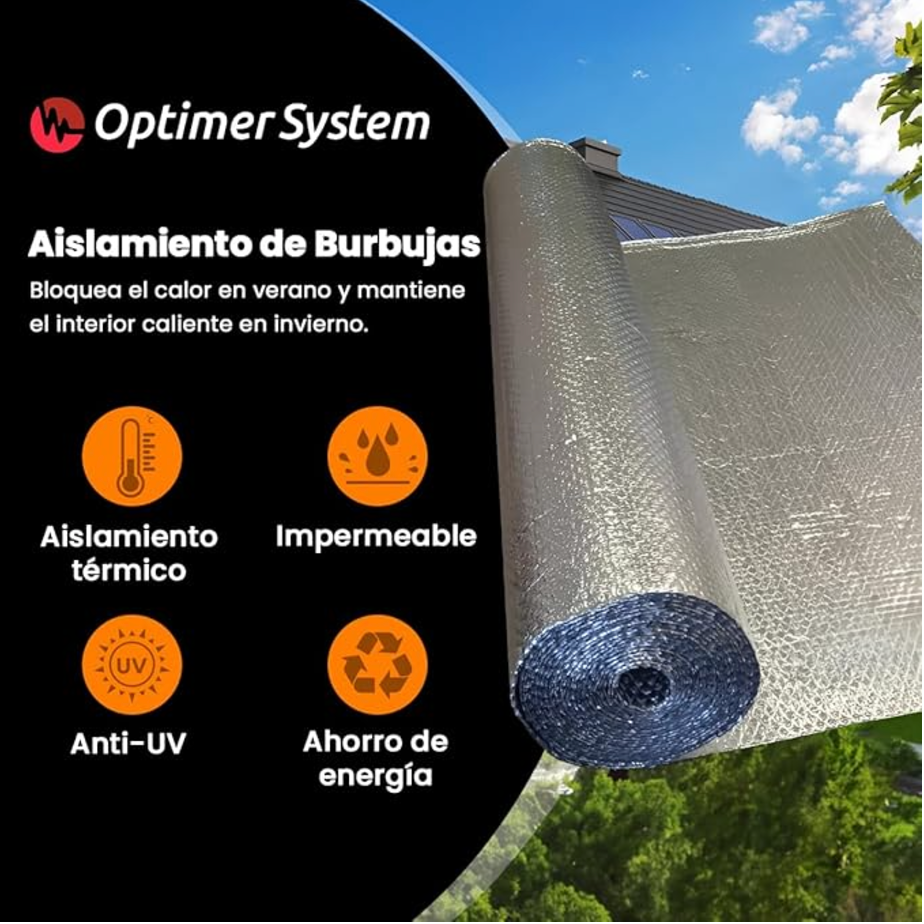 Miniatura: AISLANTE TERMICO MULTIUSOS | (7.5x0.60m | 4.5m² sin cintas)