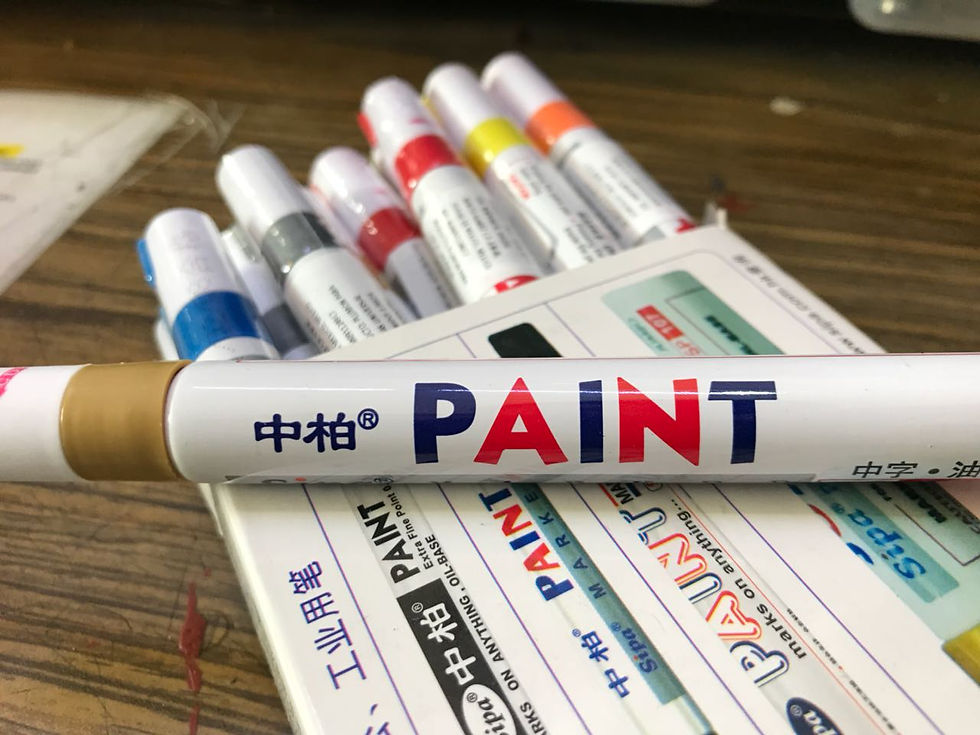 PLUMÓN PARA LLANTA SIPA PAINT MARKER 12 PIEZAS