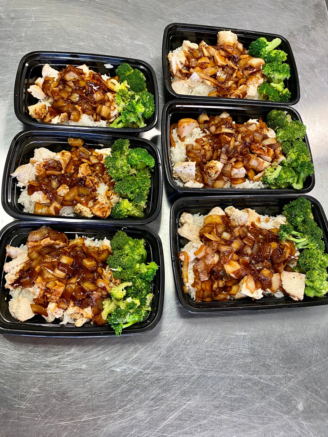 Teriyaki Onions and Sriracha 