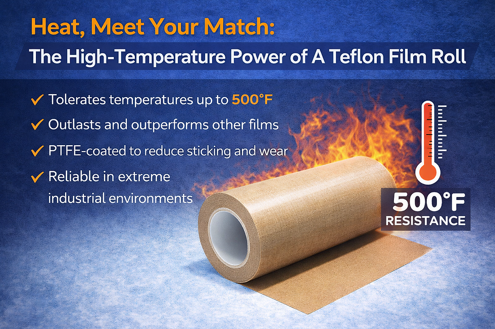 Teflon Film Roll | Teflon Coated Fiberglass
