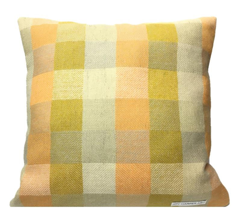 Thumbnail: Green Orange & Ivory Buffalo Check