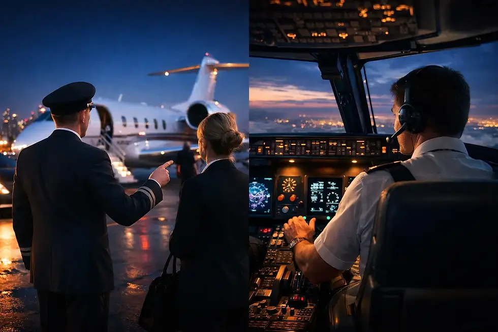 Managed Aircraft Versus Self Operation Compared