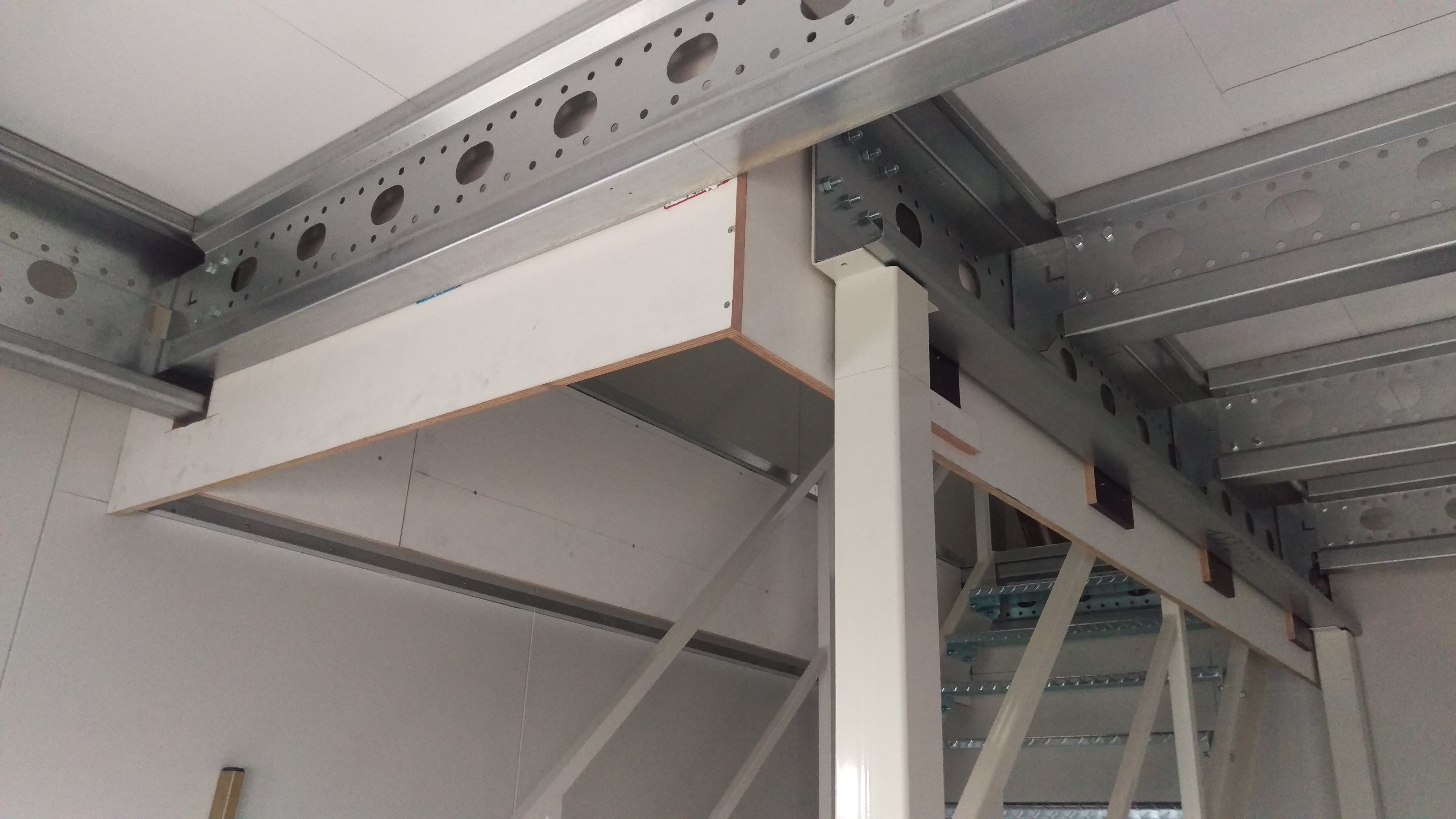 Voorbereiding systeemplafond