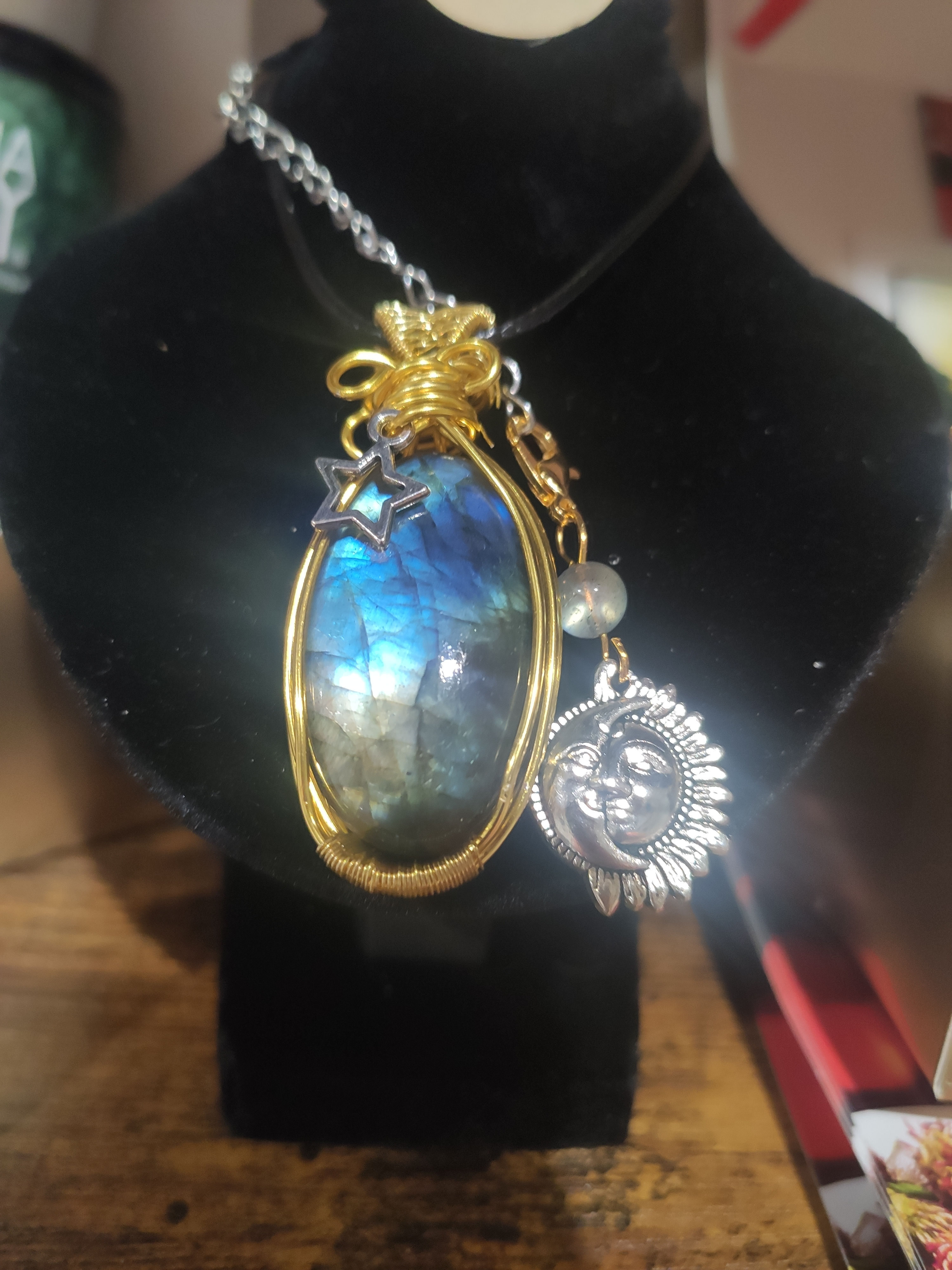 Pendentif en Labradorite