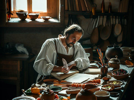 Martino da Como "Libro de Arte Coquinaria", az olasz gasztronómia első könyve