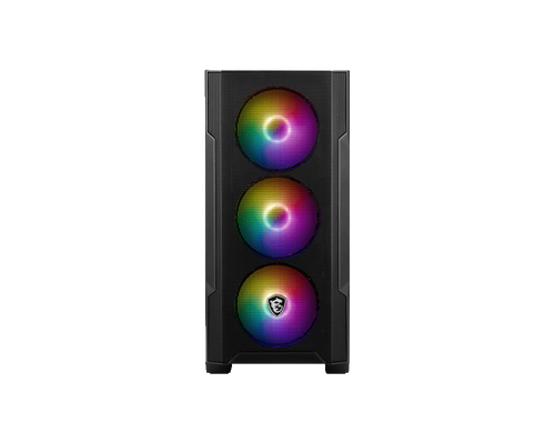 Casing MSI MAG Forge M100R Micro-ATX Tower Black Gaming Case | TechMave