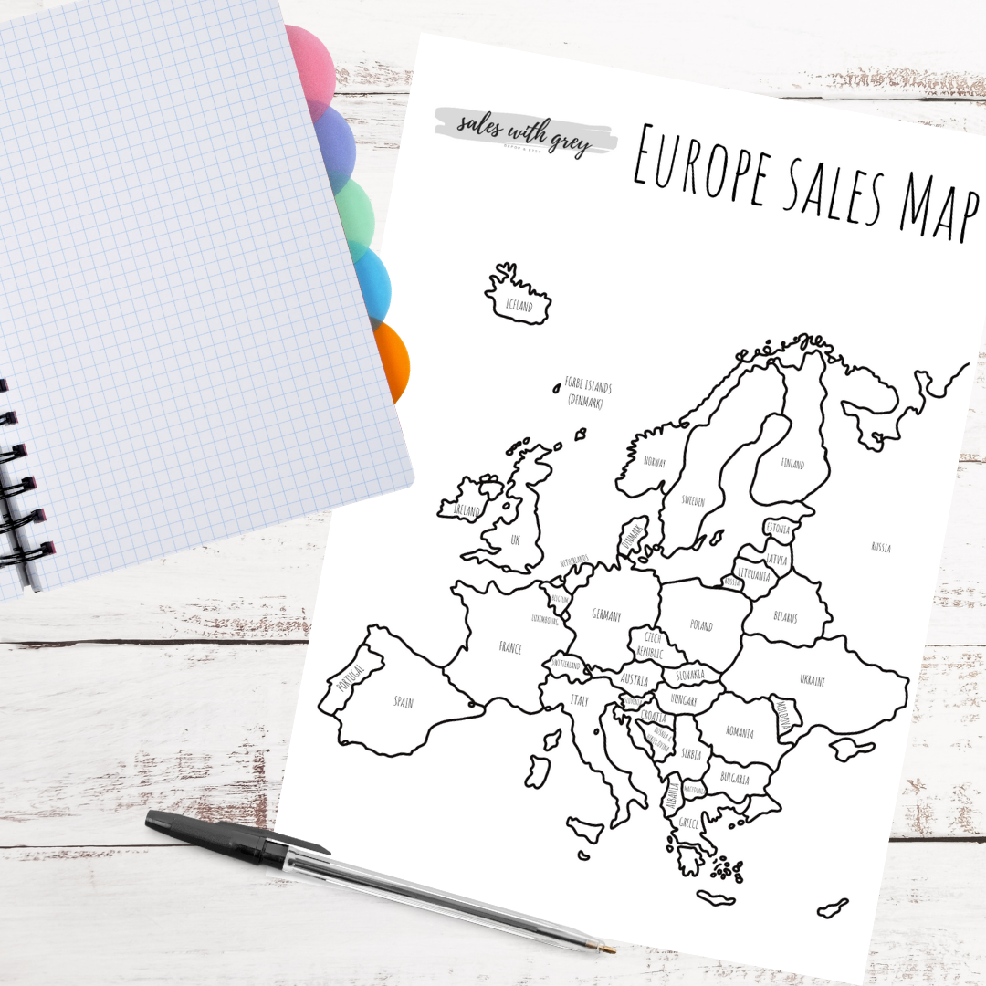Small Business Europe Sales Map