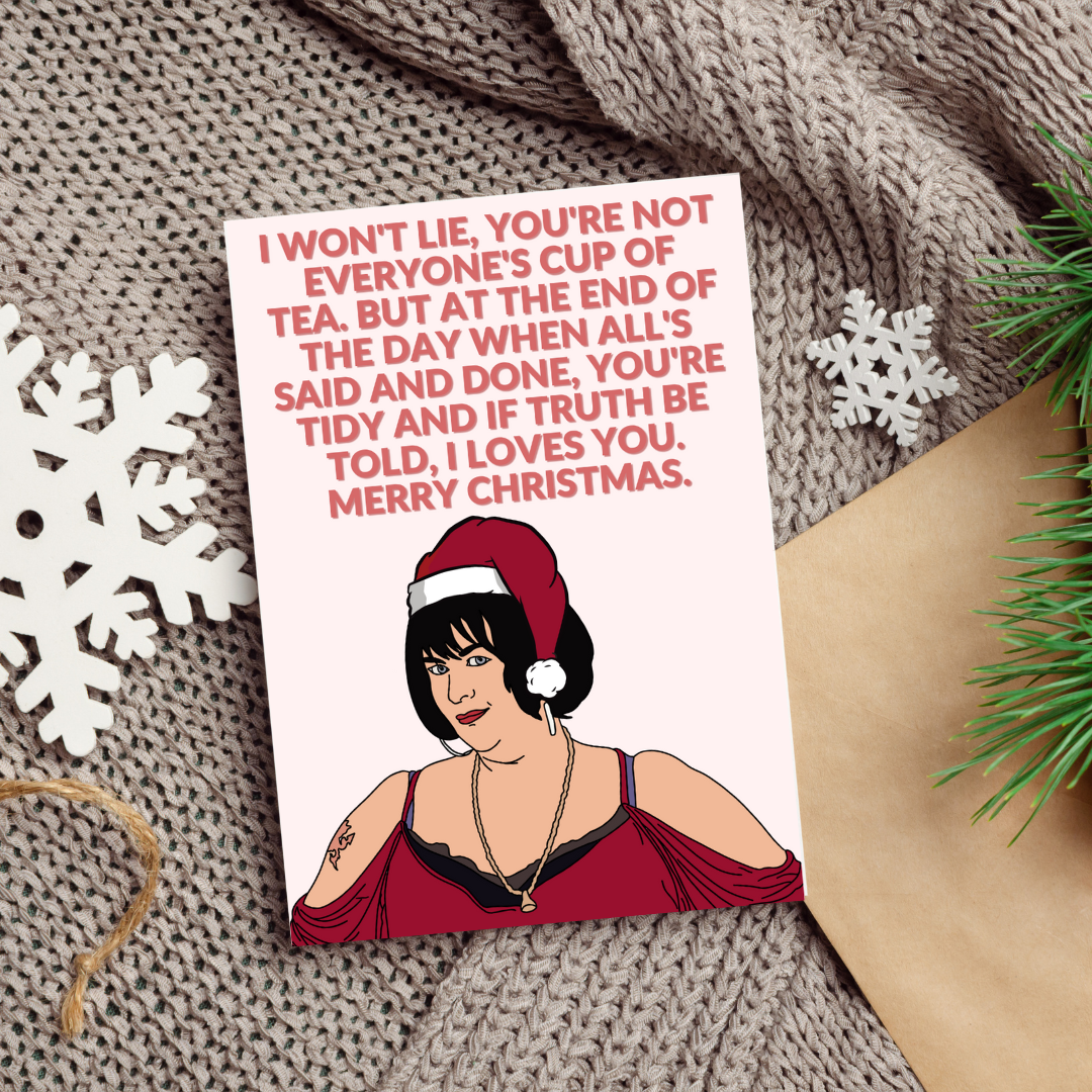 'Nessa Illustrated Christmas Card