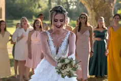 Photo du lancé de bouquet