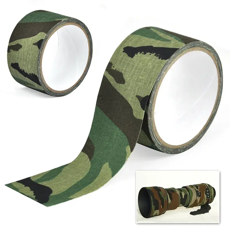 Thumbnail: 5M Outdoor Camouflage Tape WRAP Hunting Waterproof Self Adhesive Camo Tape