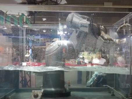 【YOUTUBE】水中で動くロボットを公開しました。
