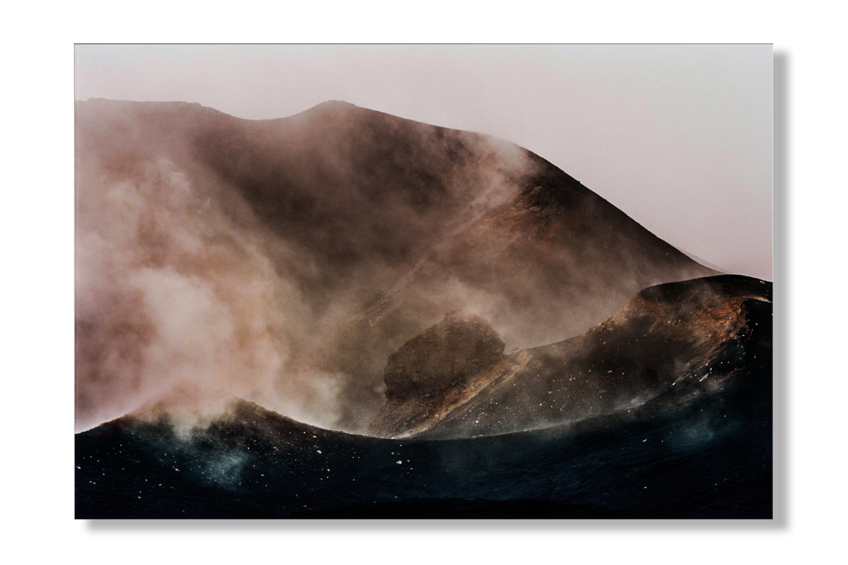 "Galaxy", framed artwork, 40 x 60 cm