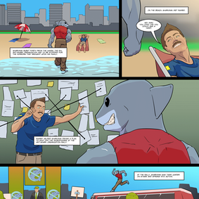 Sharkman comic
