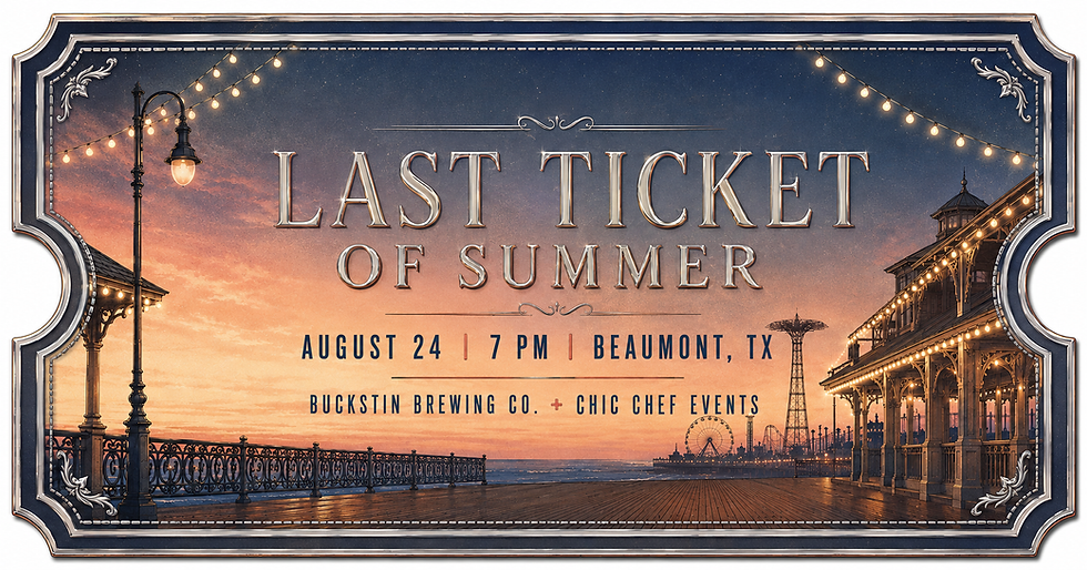 Last Taste of Summer: Five Courses Inspired by the American Boardwalk
