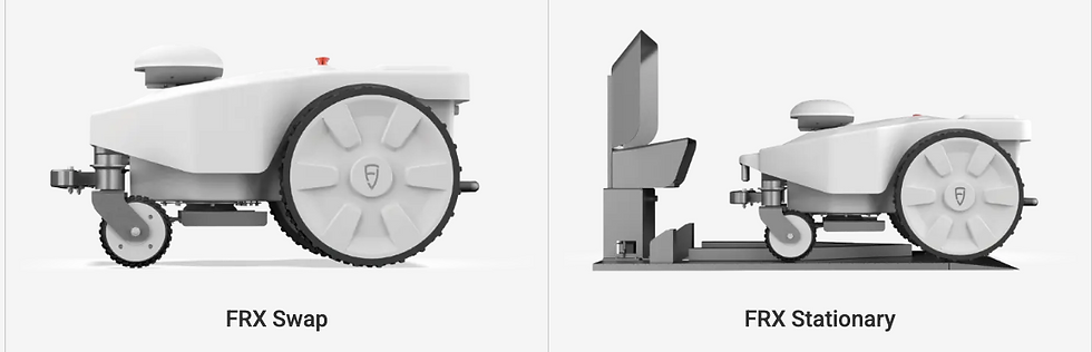 Miniaturebillede: FJD FRX Robotplæneklipper