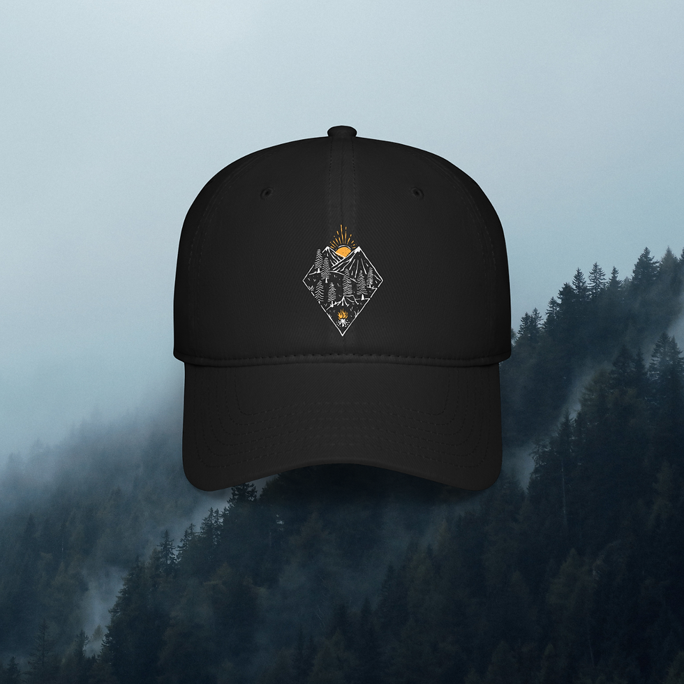 Mountain Sunrise Baseball Cap