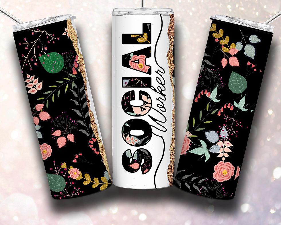 Social Worker 20 onz tumbler