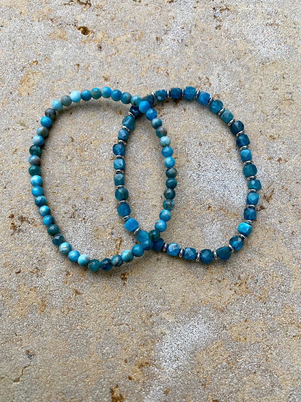 Miniaturbild: Apatit, Peridot & Chrysopras