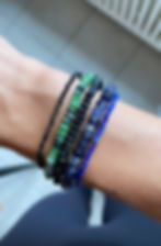 Schungit, Zoisit, Lapislazuli, Onyx & Iolith