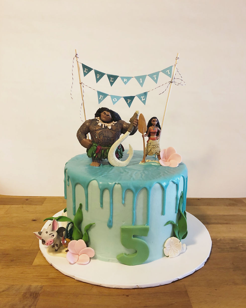 Moana Dripcake