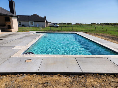 Pool decking