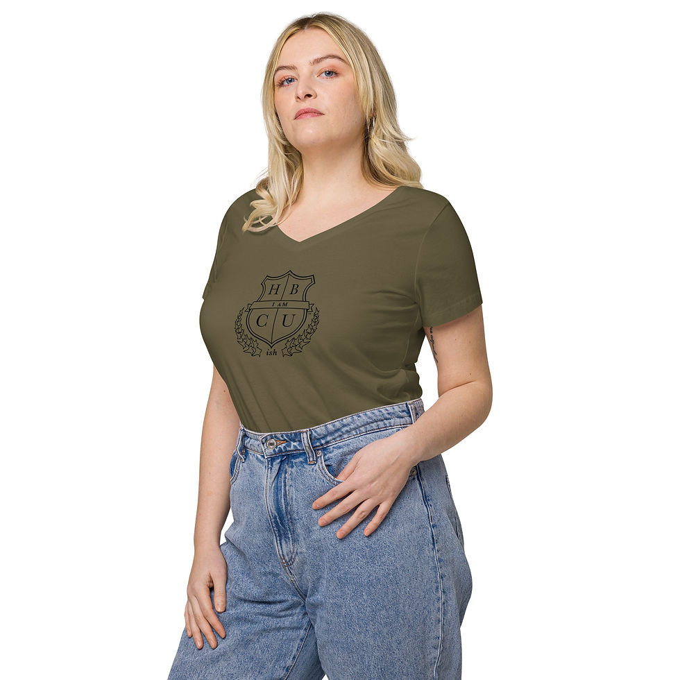 Thumbnail: Keisha Standard V-Neck Short Sleeve T-Shirt