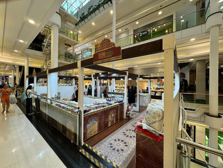 Feira Expo Índia com artesanato internacional em Curitiba