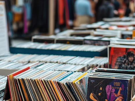 Feira de Vinil da Capivara CWB reúne discos nacionais e importados no Shopping Curitiba.