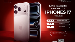 Campanha de Dia dos Namorados no Catuaí Shopping Londrina com clima de cinema e promoção de iPhone e chocolates Kopenhagen