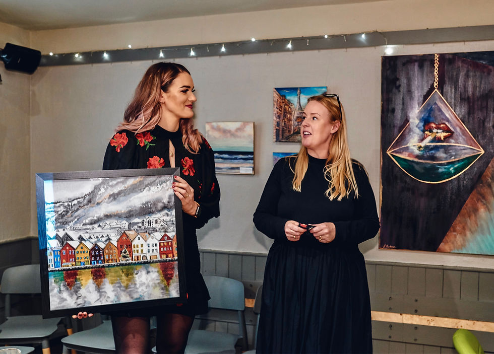 First personal Art Exhibition in London -
