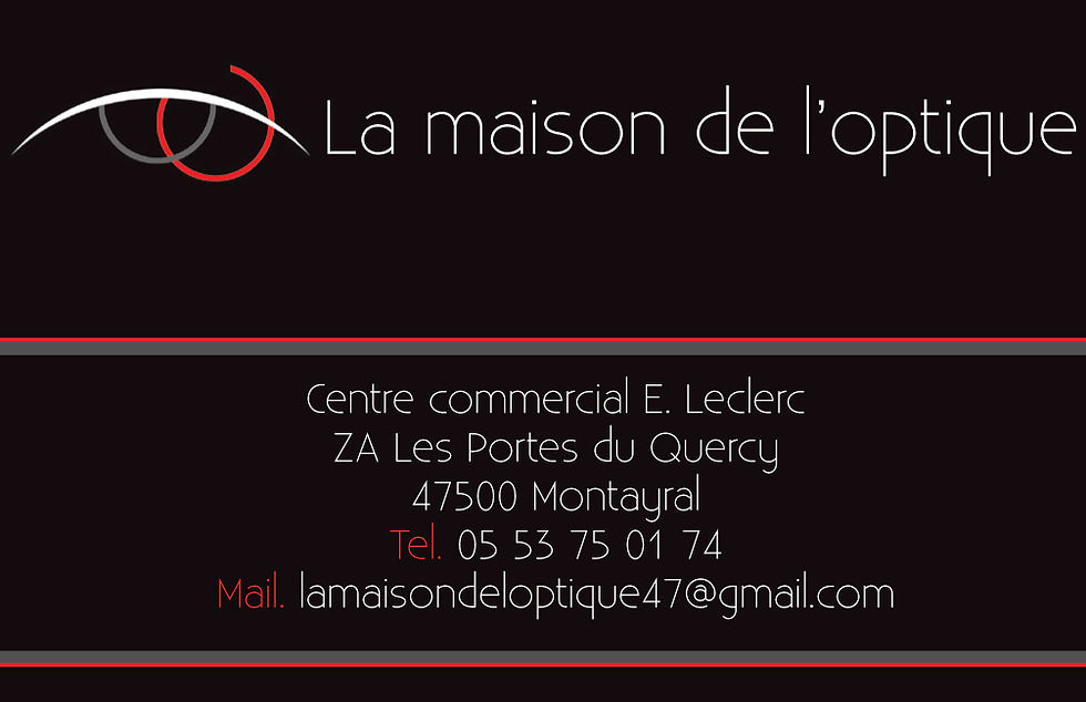 CV Maison de l'optique