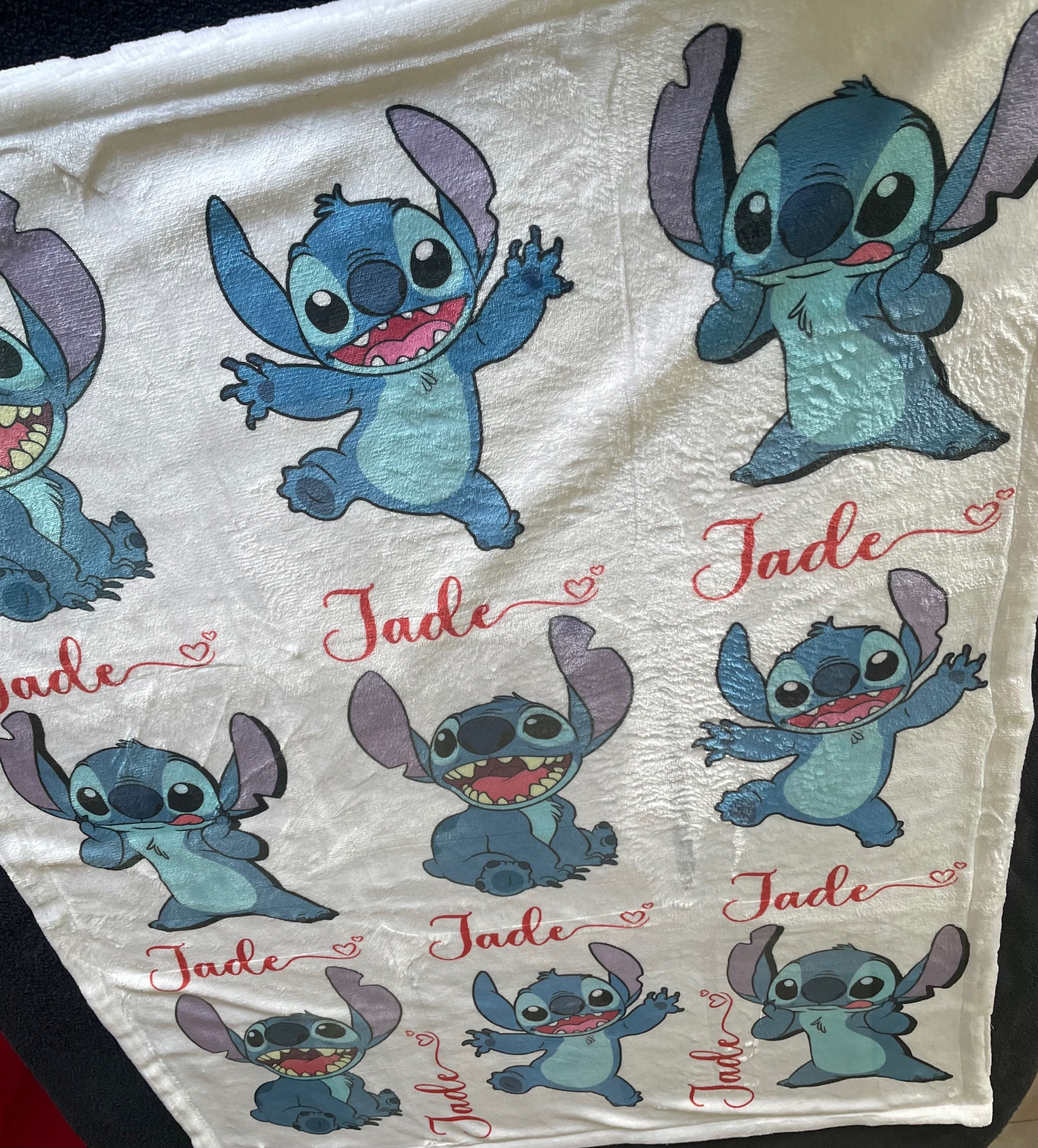 Personalised stitch blanket 