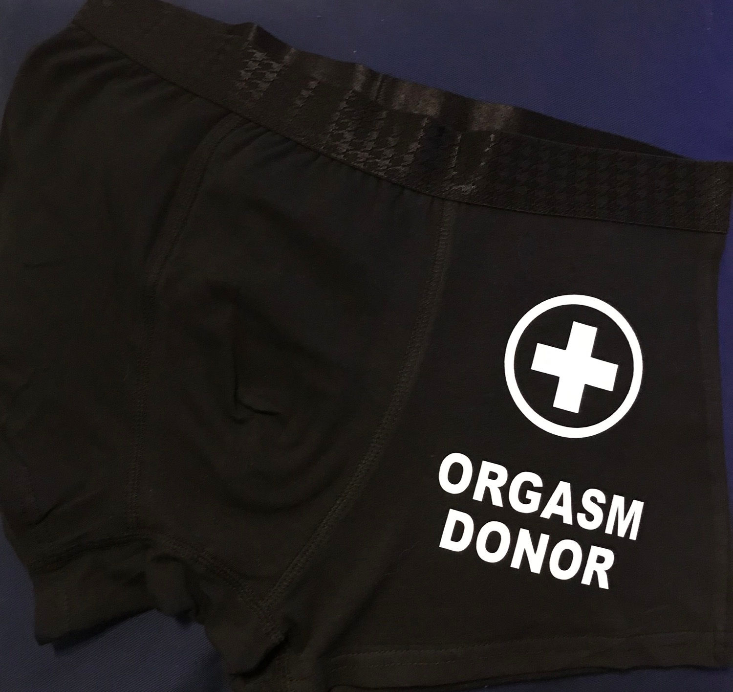 Orgasm boxer shorts 