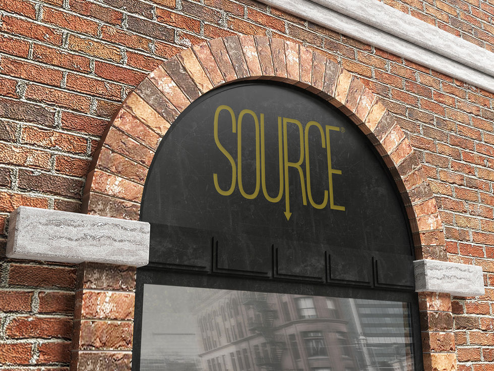 source exterior mockup