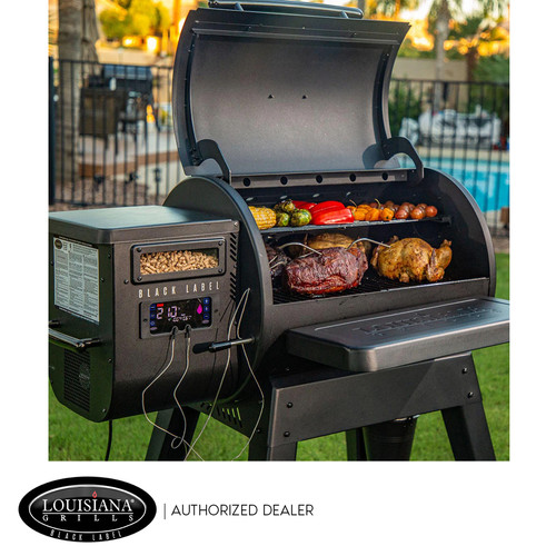 Louisiana Grills Black Label 800 Series Pellet Grill W/ Wi-Fi