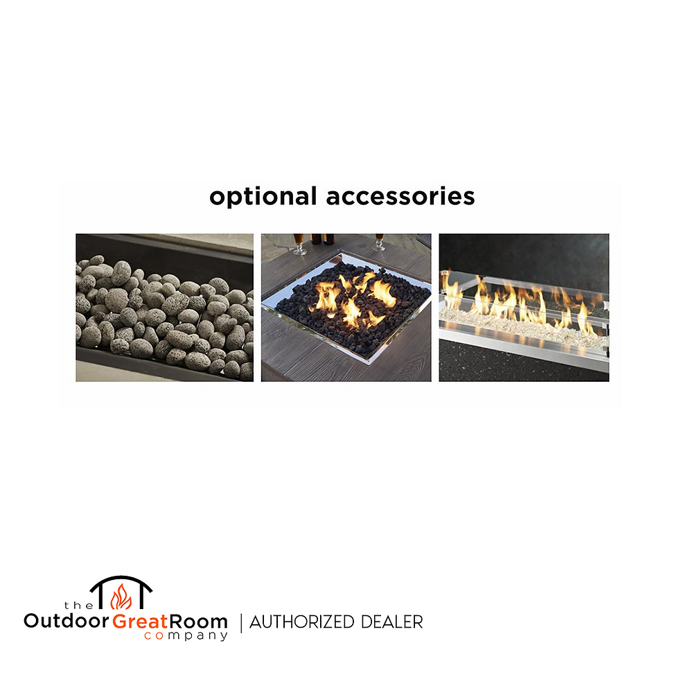 Thumbnail: Cove 54" Linear Gas Fire Pit Table - Natural Grey