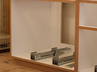 オーダーキッチンの製作も大詰め。