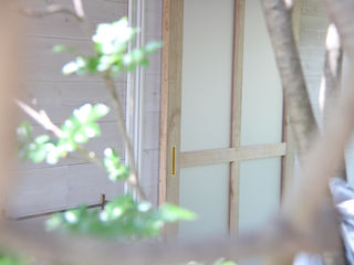 栗の建具のお届け。