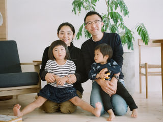 藤岡さんご家族。